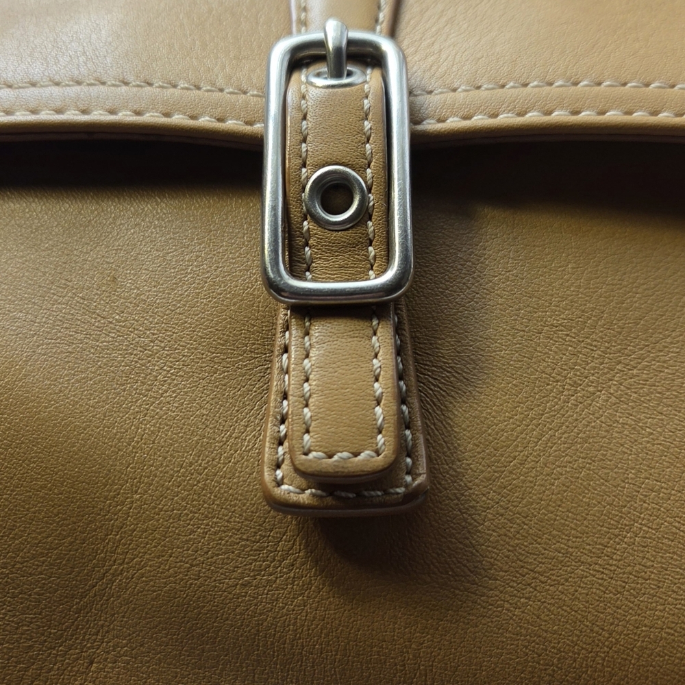 Coach Legacy Slim Vintage Glove Tanned Leather Flap Crossbody -#L33-9592 - Picture 7 of 17